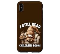 Introvert Librarian GNOME I Still Read Childrens Books Carcasa para iPhone XS MAX