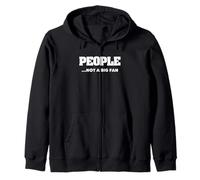 Introvert People Not A Big Fan Introverted Sudadera con Capucha