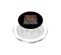 Introvert with Extrovert Problems Estado de ánimo Social PopSockets PopGrip para MagSafe