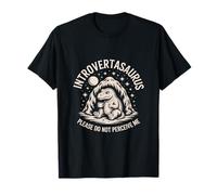 Introvertasaurus, por Favor, no me percibas Camiseta
