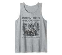 Introverted Bookish And Covered With Cat Hair Camiseta sin Mangas