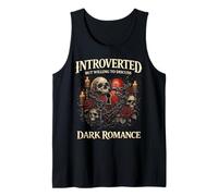 Introverted But Willing To Discuss Dark Romance Booktok Camiseta sin Mangas