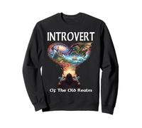 INTROVERTIDO del Antiguo Reino ratón de Biblioteca fantasía Ciencia ficción Fan Leer Sudadera