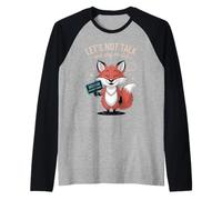 Introvertido Divertido No Hablemos Y Digamos Que Lo Hicimos Camiseta Manga Raglan