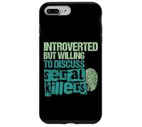 Introvertido pero dispuesto a hablar sobre el verdadero crimen de los asesinos en serie Carcasa para iPhone 7 Plus/8 Plus