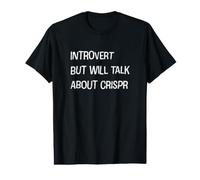 Introvertido, Pero hablará de CRISPR Camiseta gráfica económica
