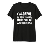 Introvertido Socialmente Torpe Introvertido Antisocial Pensamiento excesivo Camiseta Premium