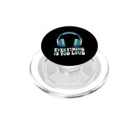 Introvertido Todo Es Demasiado Ruidoso Sobrecarga Sensorial PopSockets PopGrip para MagSafe