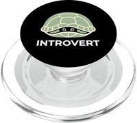 Introvertido Tortuga Tímido Animal Naturaleza Amante Solitario Ermitaño PopSockets PopGrip para MagSafe
