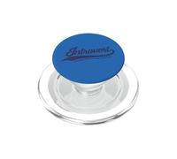 Introvertido. Tú no. Yo. Social con la Gente. Divertido PopSockets PopGrip para MagSafe