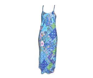 Introvertie VIENNA Vestido de verano 'Not Your Darling Bias Slip Dress' azul oscuro 34 azul oscuro