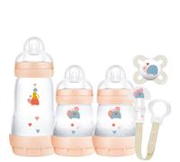 Intrucciones en lengua extranjera - MAM Bienvenido a El mundo fijó incluye Botellas, Chupete y Clip (Rosa), 1 unidad [modelos surtidos]