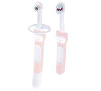 Intrucciones en lengua extranjera - MAM - Cepillos de dientes rosa