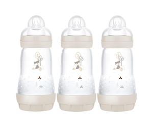 Intrucciones en lengua extranjera - MAM Easy Start - Botella anti-cólico autoesterilizante, flujo medio (los diseños pueden variar) - 260 ml (paquete de 3), blanco 260 ml