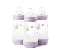 Intrucciones en lengua extranjera - MAM Easy Start - Botella anti-cólico esterilizante, flujo medio (los diseños pueden variar) - 260 ml (paquete de 3)