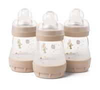 Intrucciones en lengua extranjera - Mam FB0403U - Juego de 3 Botellas Anti-cólicos Autoesterilizantes Easy Start, 160 ml, Diseños Pueden Variar