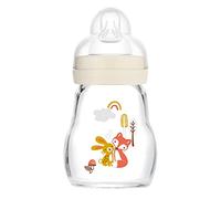 Intrucciones en lengua extranjera - MAM - Glass Bottle "sentirse bien", blancos (unisex), 170 ml
