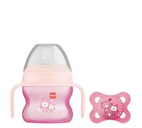 Intrucciones en lengua extranjera - Taza de iniciación relajante, 150 ml de MAM rosa