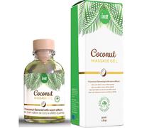 Intt - gel de masaje vegano con sabor a coco y efecto calor