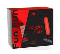 Intt Cofre Double Fun Mini Bullet + Strawberry Sliding Gel
