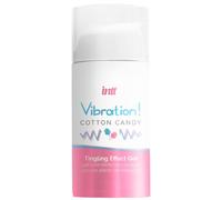 INTT Gel Vibrador Algodón de Azúcar 15 ml - Estimulante Intenso Con Aroma Delicioso Para Placer Sensual