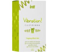 INTT Gel Vibrador Líquido Caipirinha 15 ML - Estimulante Íntimo Con Extractos Naturales Para Placer Sensorial