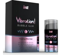 INTT Gel Vibrador Líquido Chicle 15ml - Estimulante Íntimo Para Placer Sensorial