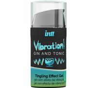 INTT Gel Vibrador Líquido Gin & Tonic 15ml - Estimulante Con Efecto Refrescante Para Una Experiencia Única