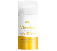 INTT Gel Vibrador Líquido Miel 15 ml - Estimulante Íntimo Con Extractos Naturales Para Placer Sensorial