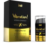 INTT Gel Vibrador Líquido Vodka 15ml - Estimulante Íntimo Para Placer Sensorial