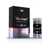 intt Vibrador líquido aroma chicle de fresa 15 ml