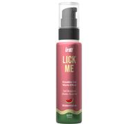 INTT Lick Me Gel Comestible Sabor Sandía - Gel Delicioso Con Efecto Calor Para Momentos De Placer
