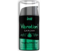 Intt Gel Vibrador Líquido Ganjah Efecto Calor y Hormigueo