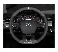 INTWAY Funda Volante Coche, para Citroen C4 Picasso II 2013-2018 Cubierta Volante Antideslizante Suave Adecuado Todas Las Estaciones