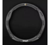 INTWAY Funda Volante Coche, para Smart Fortwo 450 Cubierta Volante Antideslizante Suave Adecuado Todas Las Estaciones,C