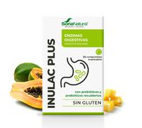 Soria Natural – Complemento alimenticio Inulac Plus – Probióticos y prebióticos – 24 comprimidos