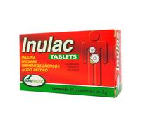 Soria Natural Complemento alimenticio Inulac con probióticos y prebióticos 30 comprimidos (2 g)