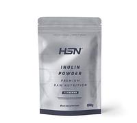 Inulina en Polvo de HSN | Sabor Natural 150 g = 50 Tomas por Envase Prebiótico 100% Natural Fibra procedente de la raíz de la Achicoria | No-GMO, Vegano, Sin Gluten