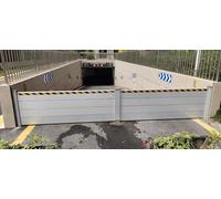Inundadores, presas de agua aluminio 1 pie, 3 pies, 5, 7, 9, 11, 13 y 15 ancho(H 60cm/24inch/2ft,W 14FT/426CM)