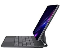 InUnion Magic Keyboard para iPad Pro de 11 y Air de 11 pulgadas (M2, 2024/M3, 2025) y iPad Air de 10.9 pulgadas de 5ª y 4ª generación, funda magnética con teclado multitáctil para iPad Pro de 11
