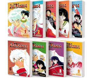 Inuyasha VIZBIG Edition Manga de Rumiko Takahashi: colección de 9 libros Vol 1-9