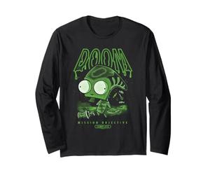 Invader Zim Alien Gir Dripping Doom Goo Retro Cartoon Manga Larga