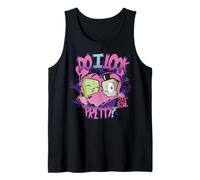 Invader Zim Do I Look Pretty with Gir & Zim Camiseta sin Mangas