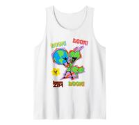 Invader Zim Doom Irken Gir Earth Colorful Camiseta sin Mangas