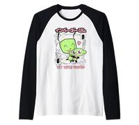 Invader Zim Gir Monkey Yay We Are Doomed Camiseta Manga Raglan