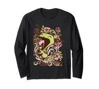 Invader Zim Gir Screaming Floral Art Nouveau Aesthetic Manga Larga