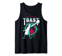 Invader Zim I'm Making Toast Professor Membrane Metal Style Camiseta sin Mangas