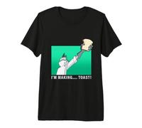 Invader Zim I'm Making…. Toast! Professor Membrane Panel Camiseta Premium