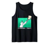 Invader Zim I'm Making…. Toast! Professor Membrane Panel Camiseta sin Mangas