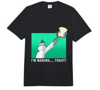 Invader Zim I'm Making…. Toast! Professor Membrane Panel Comfort Colors Adult Heavyweight T-Shirt